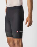 CASTELLI Fahrradshorts ohne Träger - ENDURANCE 3 - Schwarz