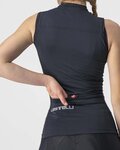 CASTELLI Ärmelloses Fahrradtrikot - SOLARIS LADY - Schwarz