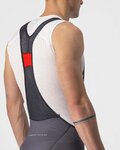 CASTELLI Kurze Fahrradhose mit Trägern - COMPETIZION KIT - Grau