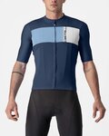 CASTELLI Kurzarm Fahrradtrikot - PROLOGO VII - Blau/Hellblau