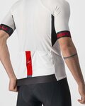 CASTELLI Kurzarm Fahrradtrikot - ENTRATA VI - Elfenbein
