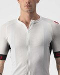 CASTELLI Kurzarm Fahrradtrikot - ENTRATA VI - Elfenbein