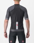CASTELLI Kurzarm Fahrradtrikot - ENTRATA VI - Grau/Anthrazit