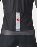 CASTELLI Kurzarm Fahrradtrikot - ENTRATA VI - Grau/Anthrazit