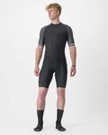 CASTELLI Kurzarm Fahrradtrikot - ENTRATA VI - Grau/Anthrazit