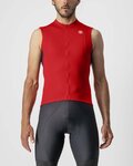 CASTELLI Ärmelloses Fahrradtrikot - ENTRATA VI - Rot