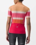 CASTELLI Kurzarm Fahrradtrikot - DOLCE LADY - Rot/Orange