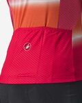 CASTELLI Kurzarm Fahrradtrikot - DOLCE LADY - Rot/Orange