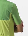 CASTELLI Kurzarm Fahrradtrikot - VELOCISSIMA LADY - Grün/Gelb