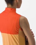 CASTELLI Ärmelloses Fahrradtrikot - VELOCISSIMA LADY - Orange