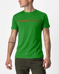 CASTELLI Kurzarm Fahrrad-Shirt - VENTAGLIO TEE - Grün