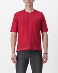 CASTELLI Kurzarm Fahrradtrikot - TRAIL TECH 2 - Rot