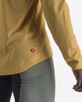 CASTELLI Langarm Fahrradtrikot für den Sommer - TRAIL TECH 2 - Gelb