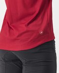 CASTELLI Langarm Fahrradtrikot für den Sommer - TRAIL TECH 2 - Rot