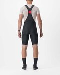 CASTELLI Kurze Fahrradhose mit Trägern - UNLIMITED CARGO - Schwarz