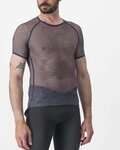 CASTELLI Langarm Fahrrad-Shirt - MIRACOLO WOOL - Grau