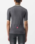CASTELLI Kurzarm Fahrradtrikot - PEZZI LADY - Grau