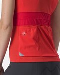 CASTELLI Ärmelloses Fahrradtrikot - ANIMA 4 LADY - Orange