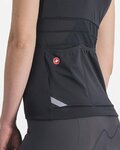 CASTELLI Ärmelloses Fahrradtrikot - ANIMA 4 LADY - Anthrazit