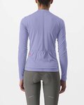 CASTELLI Langarm Fahrradtrikot für den Sommer - ANIMA 4 LADY - Lila