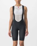 CASTELLI Kurze Fahrradhose mit Trägern - UNLIMITED CARGO LADY - Schwarz