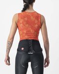 CASTELLI Ärmelloses Fahrrad-Shirt - PRO MESH 4 W LADY - Orange
