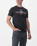 CASTELLI Kurzarm Fahrrad-Shirt - ARMANDO 2 TEE - Schwarz