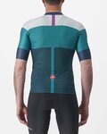 CASTELLI Kurzarm Fahrradtrikot - SEZIONE - Grün