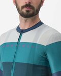 CASTELLI Kurzarm Fahrradtrikot - SEZIONE - Grün