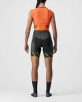 CASTELLI Fahrradoverall - FREE SANREMO LADY - Schwarz/Orange