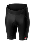 CASTELLI Fahrradshorts ohne Träger - VELOCISSIMA LADY - Schwarz