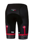 CASTELLI Fahrradshorts ohne Träger - VOLO - Schwarz/Weiß
