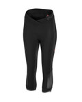 CASTELLI 3/4 lange Fahrradhose ohne Träger - VISTA LADY - Schwarz