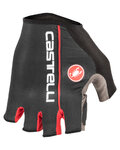 CASTELLI Fingerlose Fahrradhandschuhe - CIRCUITO - Schwarz/Rot