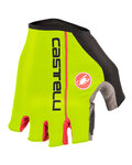 CASTELLI Fingerlose Fahrradhandschuhe - CIRCUITO - Gelb/Rot