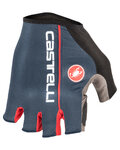 CASTELLI Fingerlose Fahrradhandschuhe - CIRCUITO - Orange/Blau