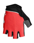 CASTELLI Fingerlose Fahrradhandschuhe - ROUBAIX W GEL LADY - Rot/Schwarz