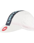 CASTELLI Fahrradmütze - RETRO 3 - Grau/Weiß