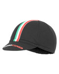 CASTELLI Fahrradmütze - ROSSO CORSA  - Schwarz
