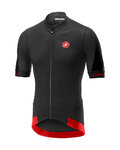 CASTELLI Kurzarm Fahrradtrikot - VOLATA 2.0 - Rot/Schwarz