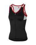 CASTELLI Ärmelloses Fahrradtrikot - SOLARE LADY - Schwarz/Weiß/Rot