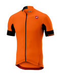 CASTELLI Kurzarm Fahrradtrikot - AERO RACE 4.1 SOLID - Orange