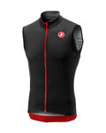 CASTELLI Ärmelloses Fahrradtrikot - ENTRATA 3.0 - Schwarz/Rot