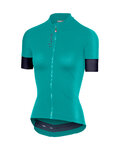 CASTELLI Kurzarm Fahrradtrikot - ANIMA 2.0 LADY - Blau/Grün