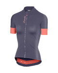 CASTELLI Kurzarm Fahrradtrikot - ANIMA 2.0 LADY - Blau/Rosa