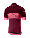 CASTELLI Kurzarm Fahrradtrikot - PROLOGO VI - Lila/Rosa