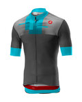CASTELLI Kurzarm Fahrradtrikot - A BLOC - Grau