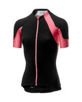 CASTELLI Kurzarm Fahrradtrikot - SCHEGGIA 2.0 LADY - Rosa/Schwarz