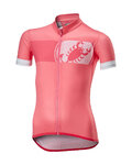CASTELLI Kurzarm Fahrradtrikot - FUTURE RACER KIDS - Rosa