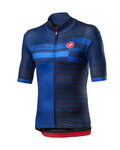 CASTELLI Kurzarm Fahrradtrikot - MID WEIGHT PRO - Blau